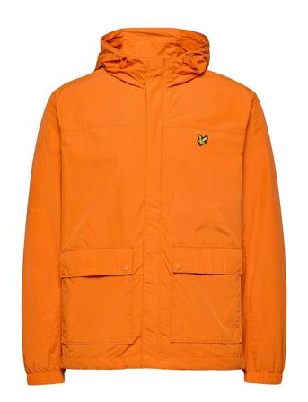 Hooded Pocket Jacket Orange Lyle & Scott