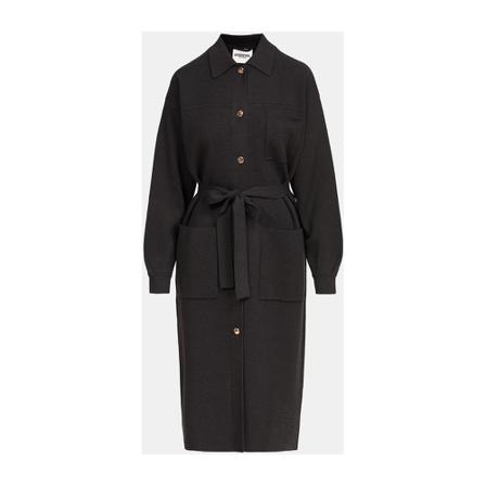 Essentiel Antwerp, Midi Dresses Zwart, Dames, Maat:S,stof