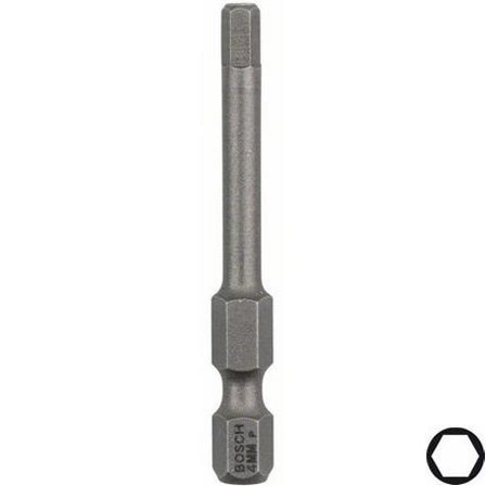 Bosch HEX Skruvbits HEX4 3-pack 49mm, Borra & mejsla