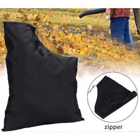 Vakuumuppsamlingspåse med dragkedja - Dräneringspåse för blåsare och dammsugare, för lövdamminsamling [DB]