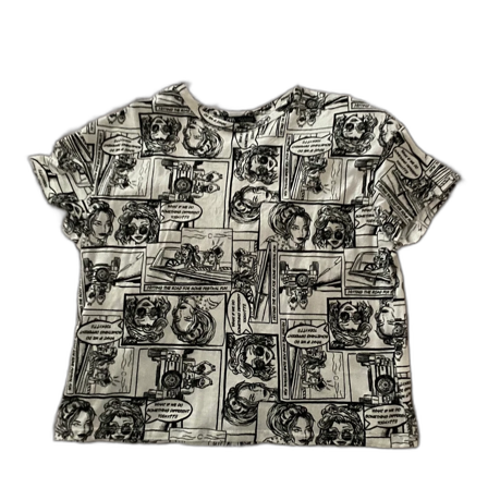 T-shirt med print