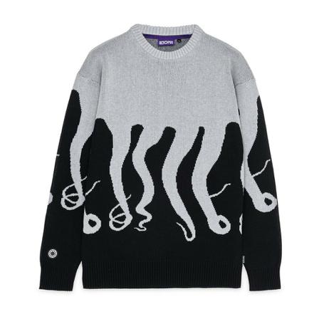 Octopus, Sweatshirts Grijs, Heren, Maat:XS