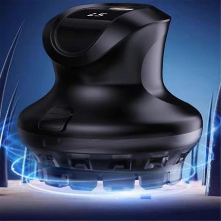 Oppladbar hårtrimmer for menn, trådløs elektrisk hårklippemaskin, bærbar sirkulær hårtrimmer