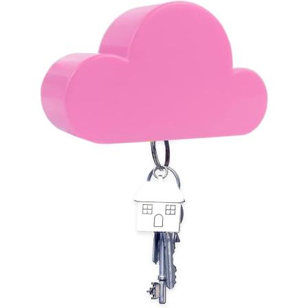 Dekorativ magnetkrog Creative Cloud Magnet Nøglering (Pink),
