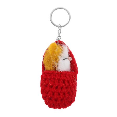 1 st Härlig sovande mus Nyckelring Väska Ornament Väska hänge - high quality