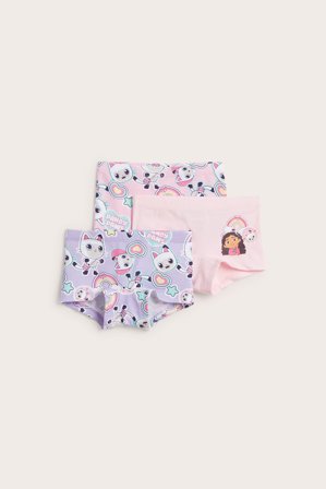Kappahl | 3-pk. boxertruser Gabbys dukkehus | Rosa