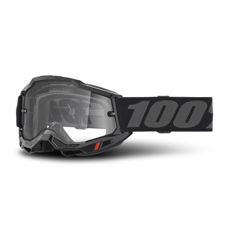 100% Accuri 2 Enduro MX Goggles Black