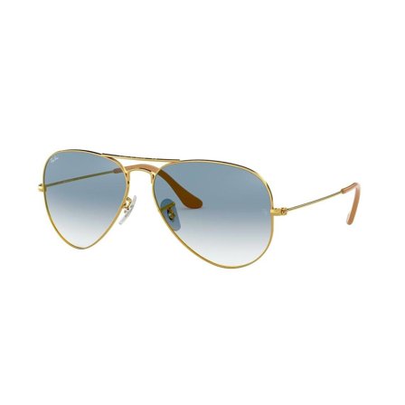 Ray-Ban Aviator Gradient - Solglasögon - Guld - RB3025 001/3F 62