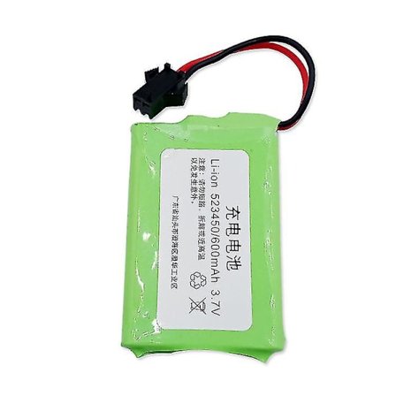 523450 Lithium Batteri 600mah Sm-2p Stik Fjernbetjening Elektrisk Legetøj Genopladelig 3.7v Batteri