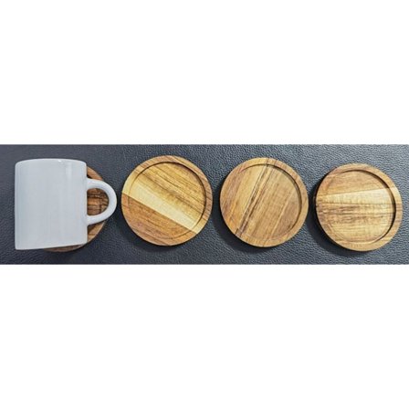 Glöggmugg Set 4-pack med underlägg