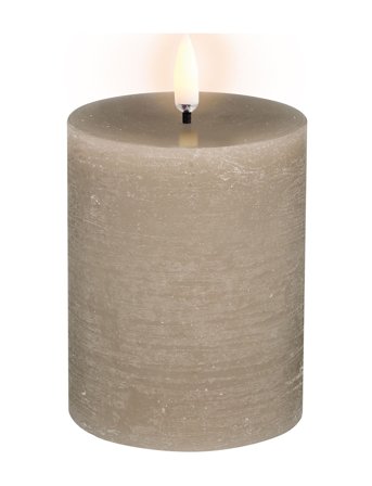 UYUNI Lighting Led Pillar Candle - Beige - H10CM