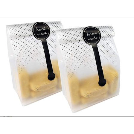 100 kpl/pakkaus 3,34*9 tuuman läpikuultavat muovipussit kekseille, kakuille