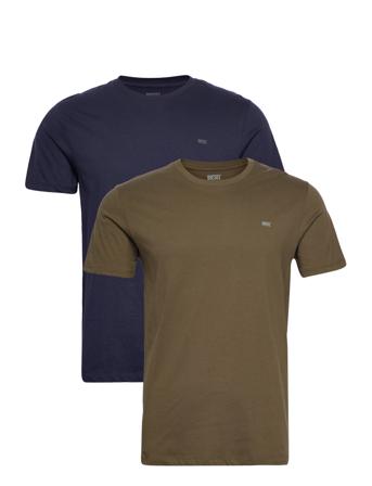 Umtee-Randal-Tube-Twopack T-Shirt Underwear Night & Loungewear Pyjama Tops Grønn Diesel Men