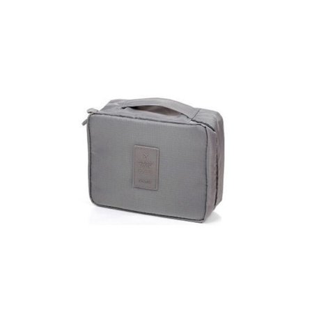 Lille Grå Sminketaske