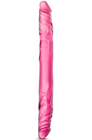 B Yours Double Dildo Pink 35 cm Dubbeldildo - Blushme.se