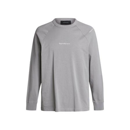 Peak Performance M Stowaway LS TEE grå, Herr Tröjor, Herr, Storlek: L