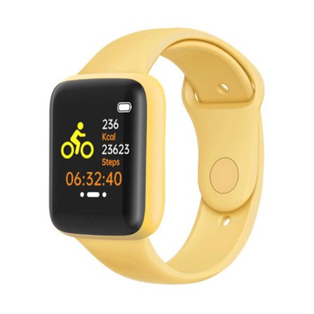 1,4 tommer Smart Watch 150mAh Skridttæller Alarm Indgående Besked Alert Sportstilstand Vandtæt Fitness Watch til IOS 9.0 til Android 5.0 Smartphone