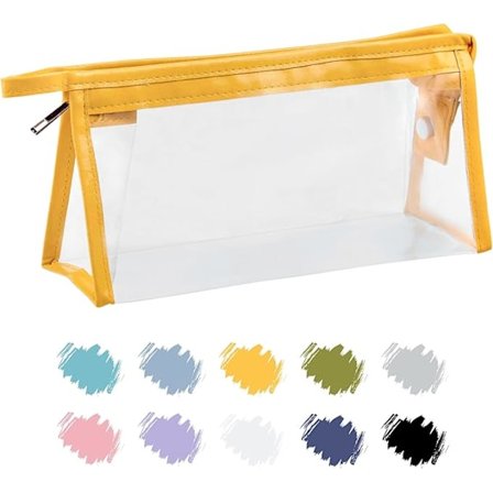 Suorakulmainen läpinäkyvä penaali opiskelijoille