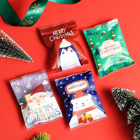 400 julgodispåsar, kakor, bröllopsgodispåsar (