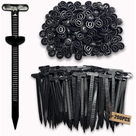 200 stk. Kabelbånd Nylon Buntebånd Hurtigfeste For Bilreparasjon – Plastklips Universal_TF_TF