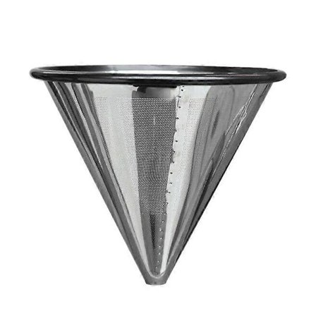 Permanent Kaffefilter Kaffefilter Permanent Filter Gullfilter Metall Sil Rustfritt Stål