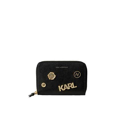 Karl Lagerfeld Wallets & Cardholders Sort, Dame Punge og Kortholder, Størrelse: ONE Size