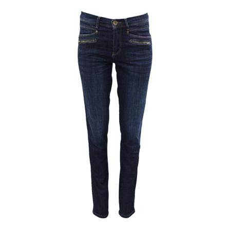 2-Biz Tinni Dark Denim jeans Blå, Dame