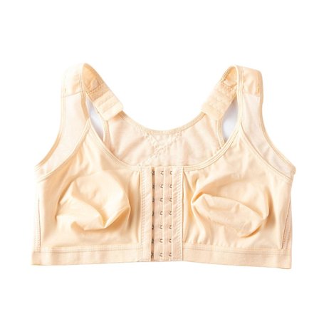 Multifunktionell BH-linne Underkläder BH Frontstängning, Mia Secret BH med ryggstöd, Löpning Yoga Träning(S,Aprikos)