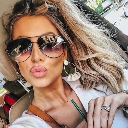 DAM SOLGLASÖGON Sunnies Pilot UV400 Vintage Glasögon Australien