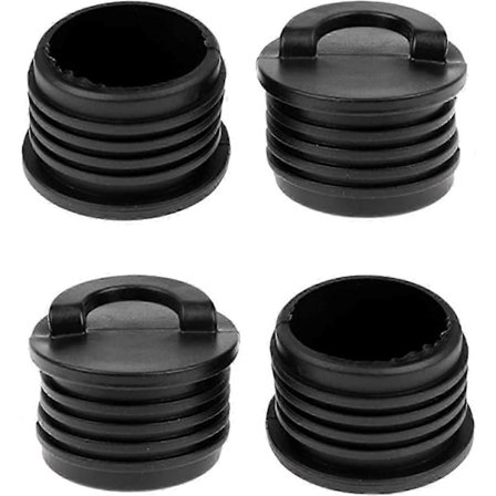 4 kpl Health Gear veneen tyhjennystulppia, puhallettavan veneen ilmaventtiili, Health Gear veneen tyhjennystulpat, kajakin merityhjennystulpat 