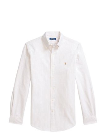 Polo Ralph Lauren | Custom Fit Striped Oxford Shirt | XS