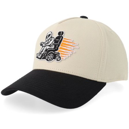 Not For Sale - Beige adjustable Keps - Wheelchair Racing Stone/Black A-frame Adjustable @ Hatstore