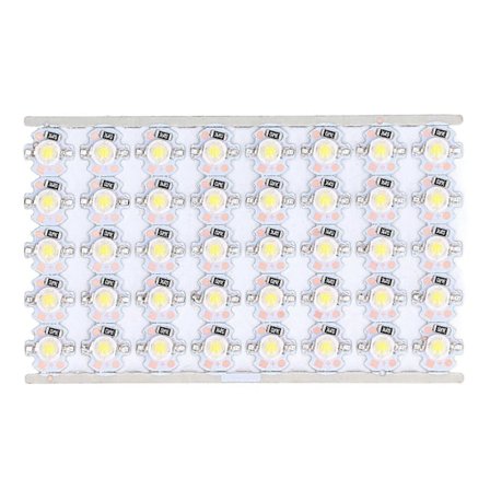 LED Chip Pære Høj Lysstyrke Energibesparende DIY Lampeperler med Aluminiumsplade til 1W 12V Forlygter Skablys Hvidt Lys