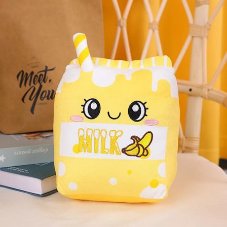 Squishmallets Amelie Blueberry Milk Soft Fill Doll Plyschleksak