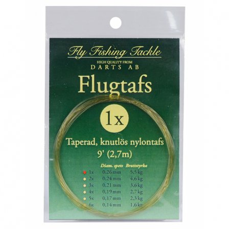 Darts Flugtafs 9' - 3X