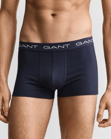 GANT Herren 3er-Pack Boxershorts (XL) Marineblau