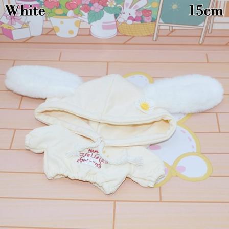 Handgjorda Hoodies Sweatshirt Outfits VIT 15CM White 15cm
