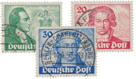 Berlin 1949 - MICHEL 61-63 - Stemplet