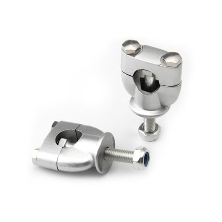 2 stk. Motorcykel styrforhøjer 22mm 7/8", Aluminiumlegering Motorcykel styrholder til Motorcykel ATV