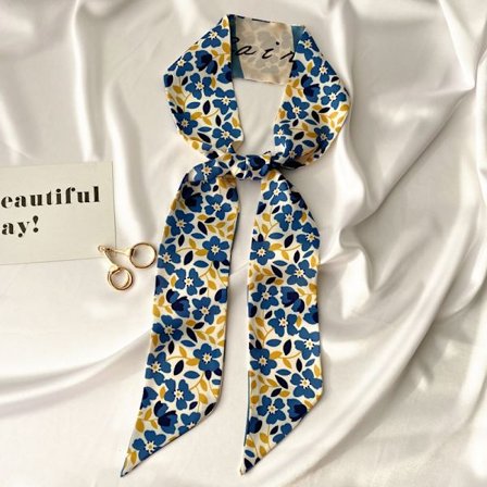 Silk Feeling -huivi Satiini Päähuivi Naisille 53 x 3.14 tuumaa, ZQKLA