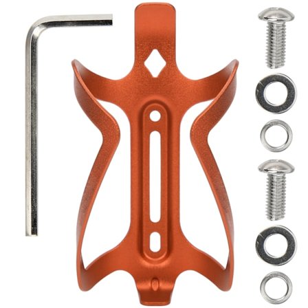 ZTTO Cykel Vattenflaska Aluminiumlegering Hållare Mountainbike Flaskhållare Bur Rack Orange