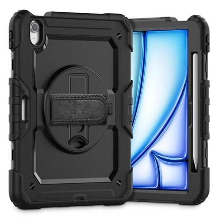 Tech-Protect Solid360 iPad Air 11" 2024-etui - svart