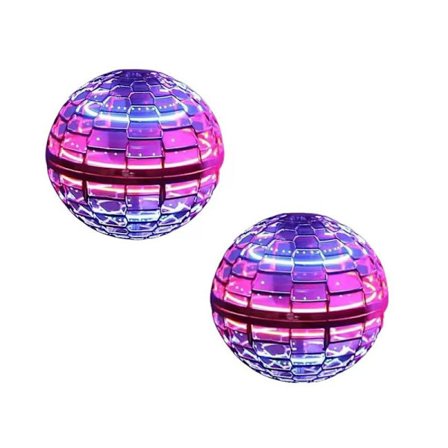 (Tidsbegränsat erbjudande) (Super Hot Sale) Unisex Flygande Boll Boomerang Spinner Leksaker Mini Drone UFO Födelsedagspresenter för Barn, lila