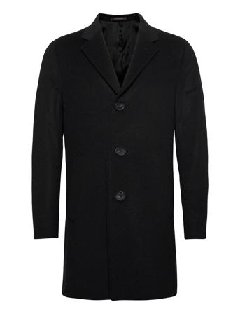 Storvik Coat Outerwear Coats Winter Coats Svart Oscar Jacobson