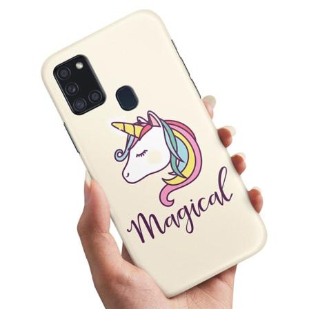 Samsung Galaxy A21s - Kuoret/Suojakuori Maaginen Poni