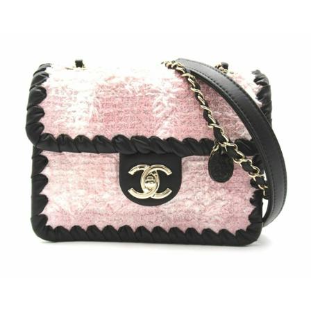 Chanel Vintage Pre-owned Shoulder Väska rosa, Dam Vintage Väskor, Dam, Storlek: ONE SIZE