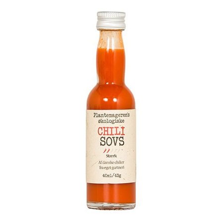 Plantemageren Plantemageren Chilisovs " stærk" Ø 40 ml, Helse & Madvarer, Dressing & Saucer, Øvrigt