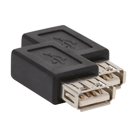 2-pack USB 2.0 Typ A hona till typ B hona Adapter Connector Converter