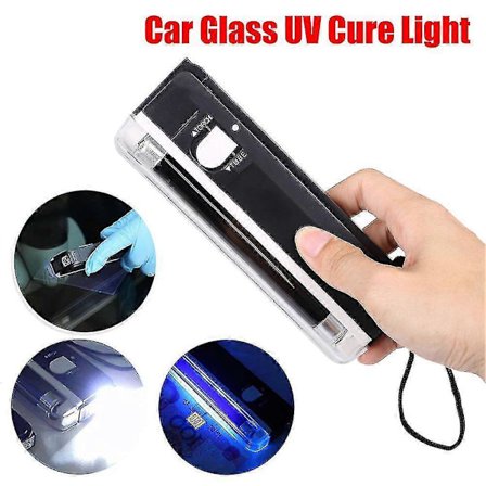Auto Glas UV Hærde LED Lys Bilrude Resin Hærdet Ultraviolet UV Lampe Belysning Forrude Reparation Billet Værktøj
