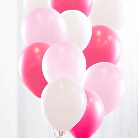 Ilmapallokimppu Vaaleanpunainen